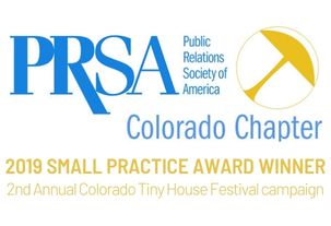 PRSA Colorado Small Practice Award Winner