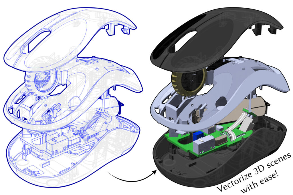 “Robust Planar Maps for 3D Vectorization”