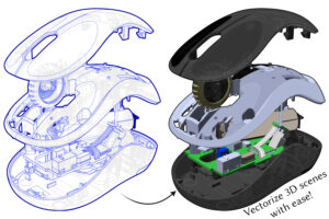 “Robust Planar Maps for 3D Vectorization”